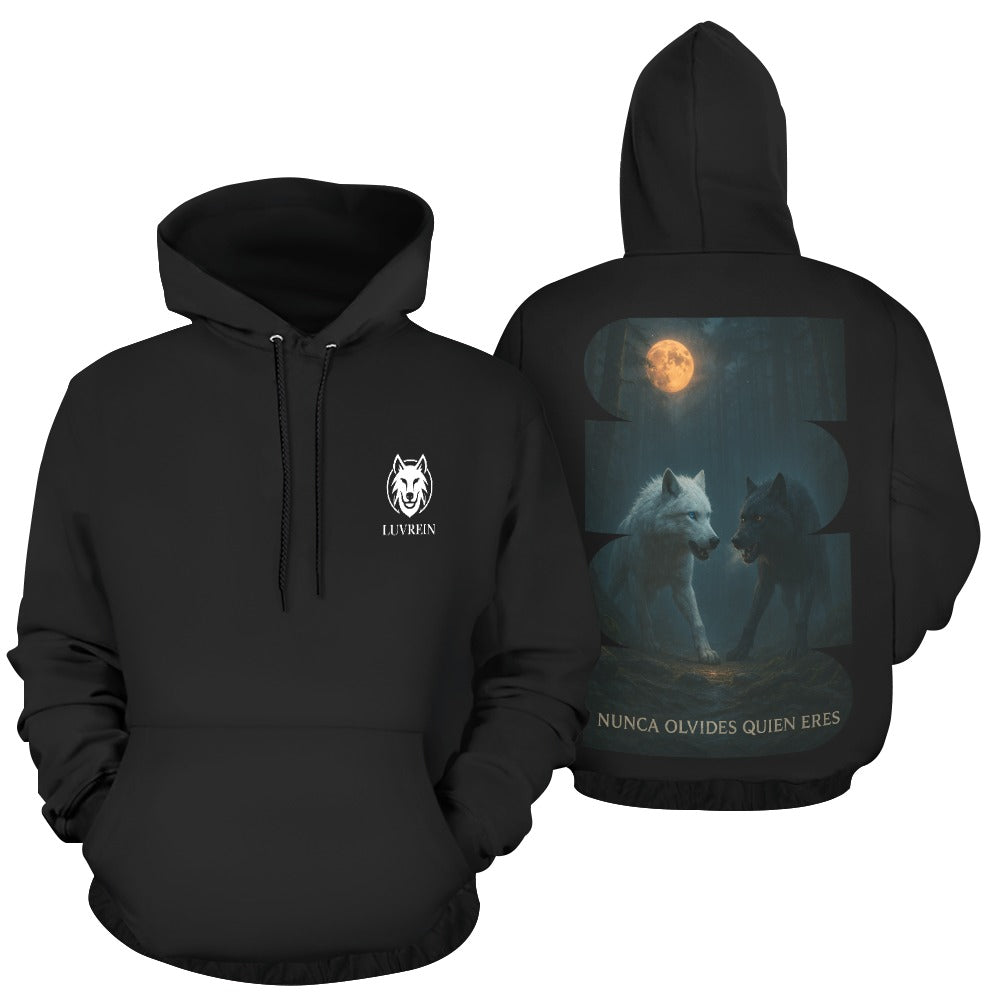 Hoodie Luvrein “Nunca Olvides Quién Eres” – Fuerza con Propósito