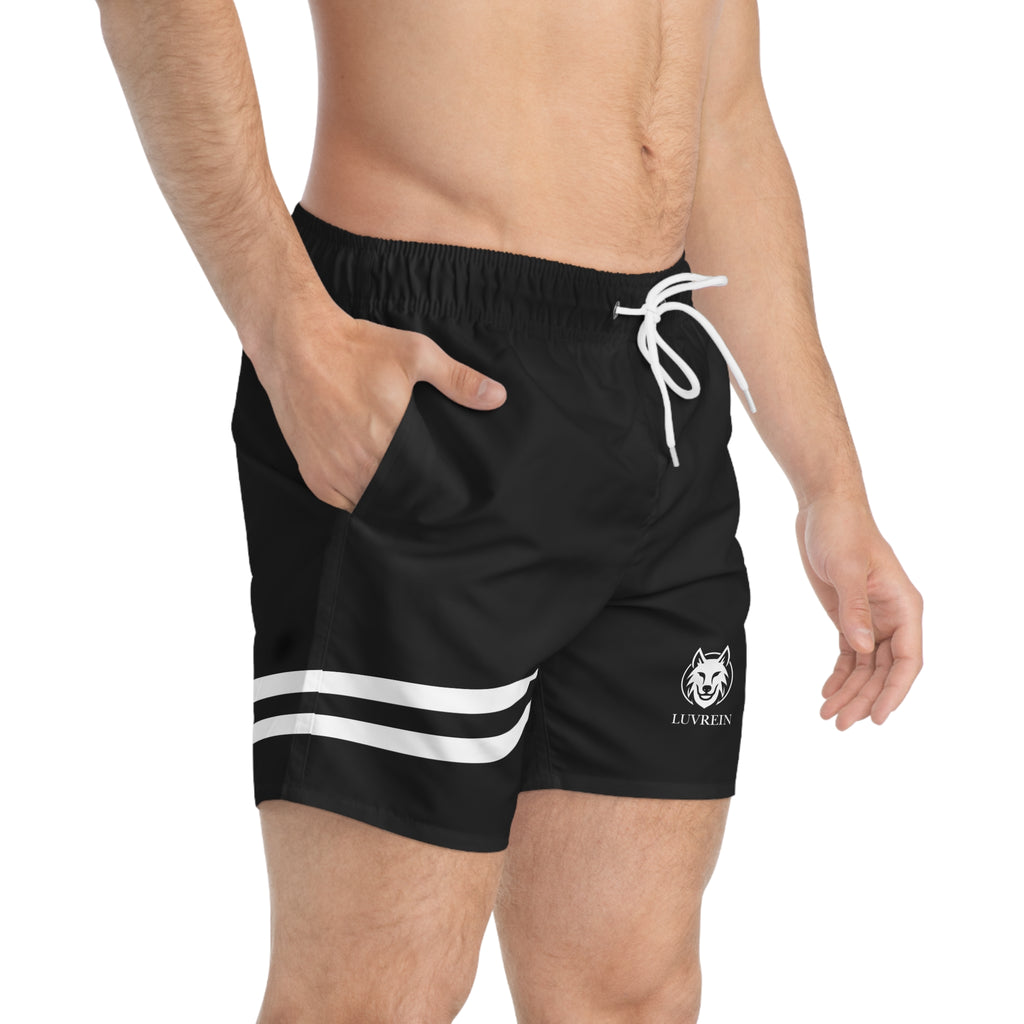 Short de Baño Negro Luvrein   Versatilidad y Estilo para el Verano