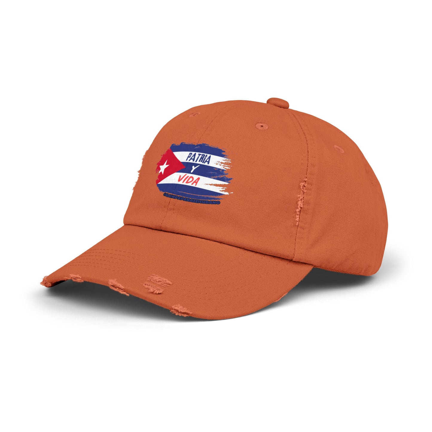 🧢 Gorra Distressed de Alain Paparazzi Cubano 🧢