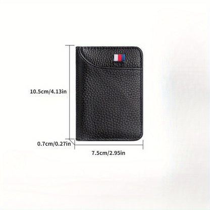 Men's Minimalism PU Leather Credit Card Wallet