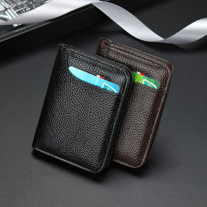 Men's Minimalism PU Leather Credit Card Wallet