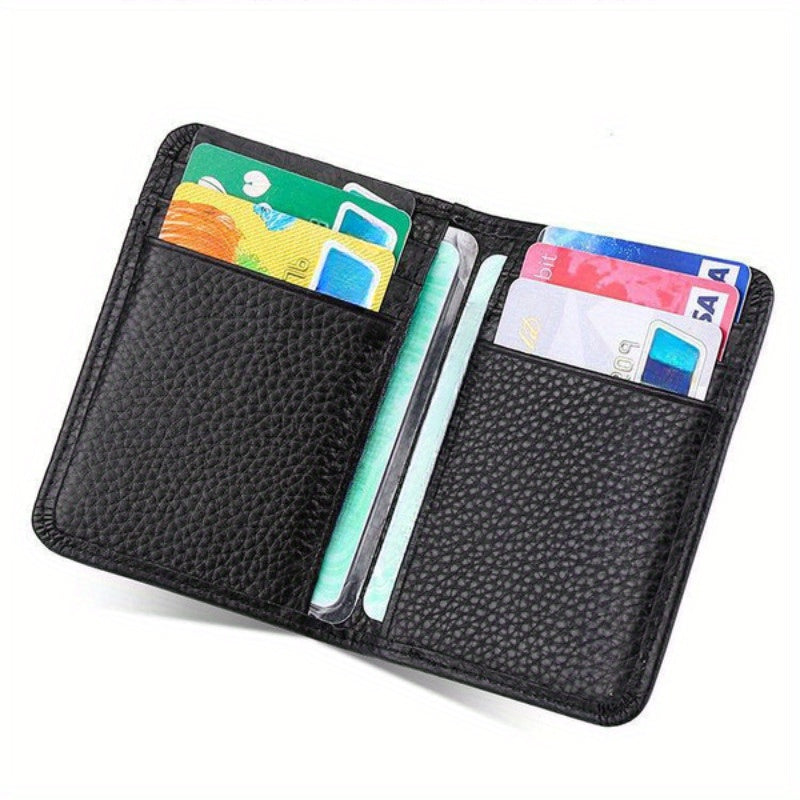 Men's Minimalism PU Leather Credit Card Wallet