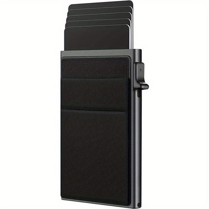 Men's RFID Blocking Ultra-Slim Wallet with Coin Slot