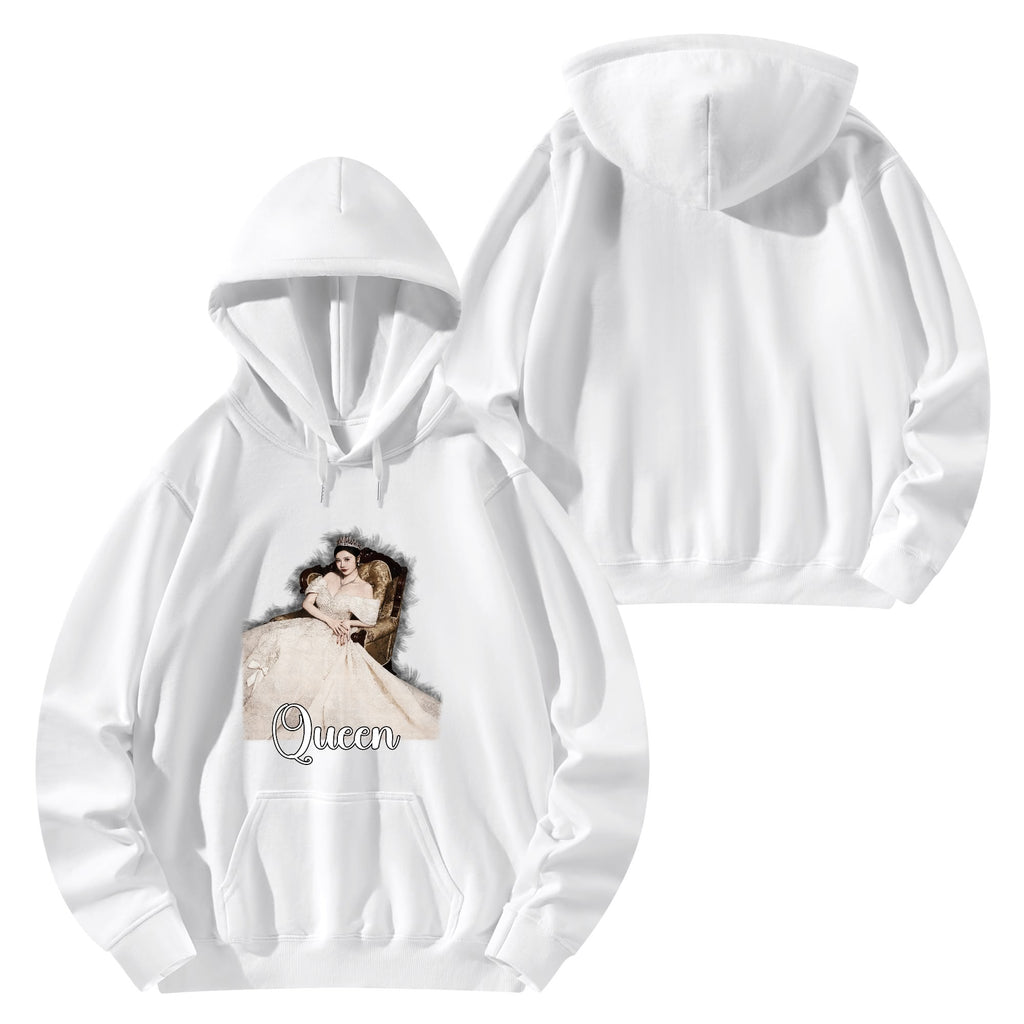 Jiafei Queen Hoodie Regal Comfort for Every Day