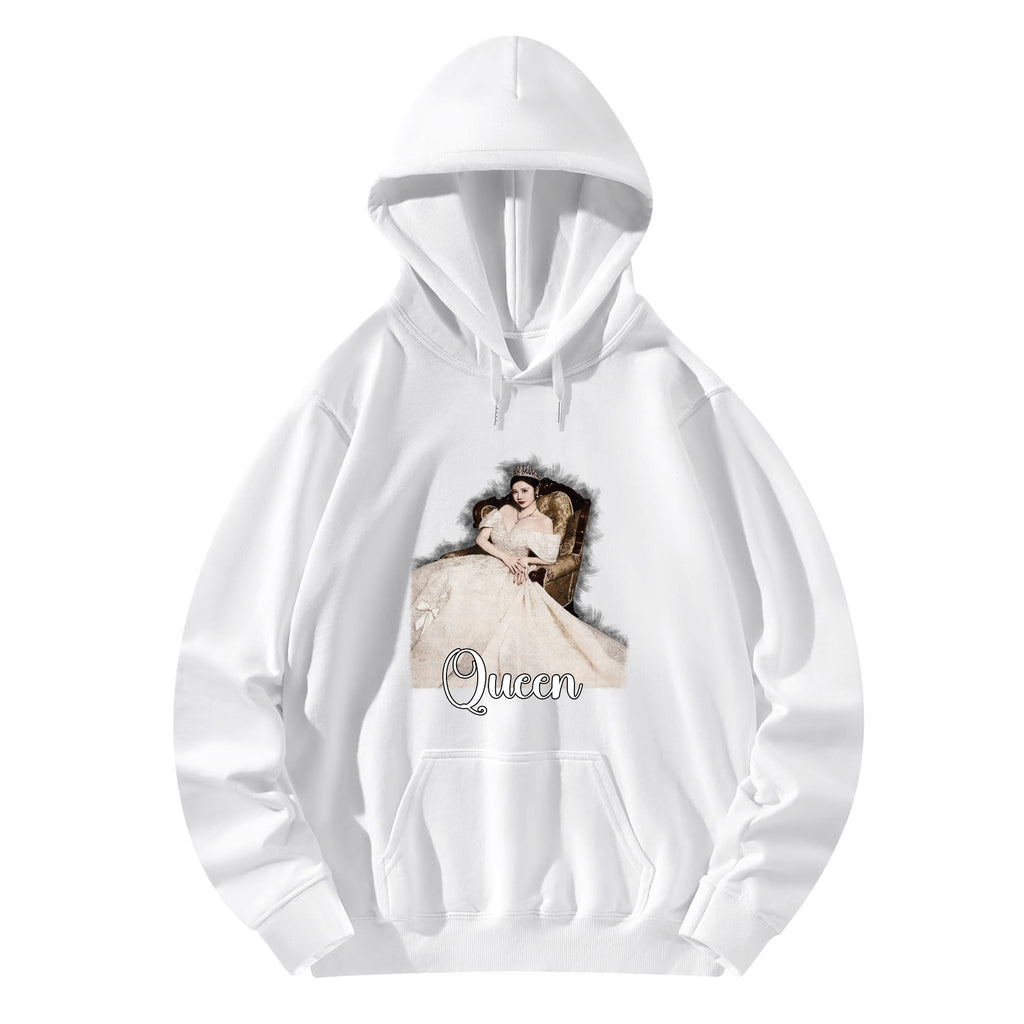 Jiafei Queen Hoodie Regal Comfort for Every Day