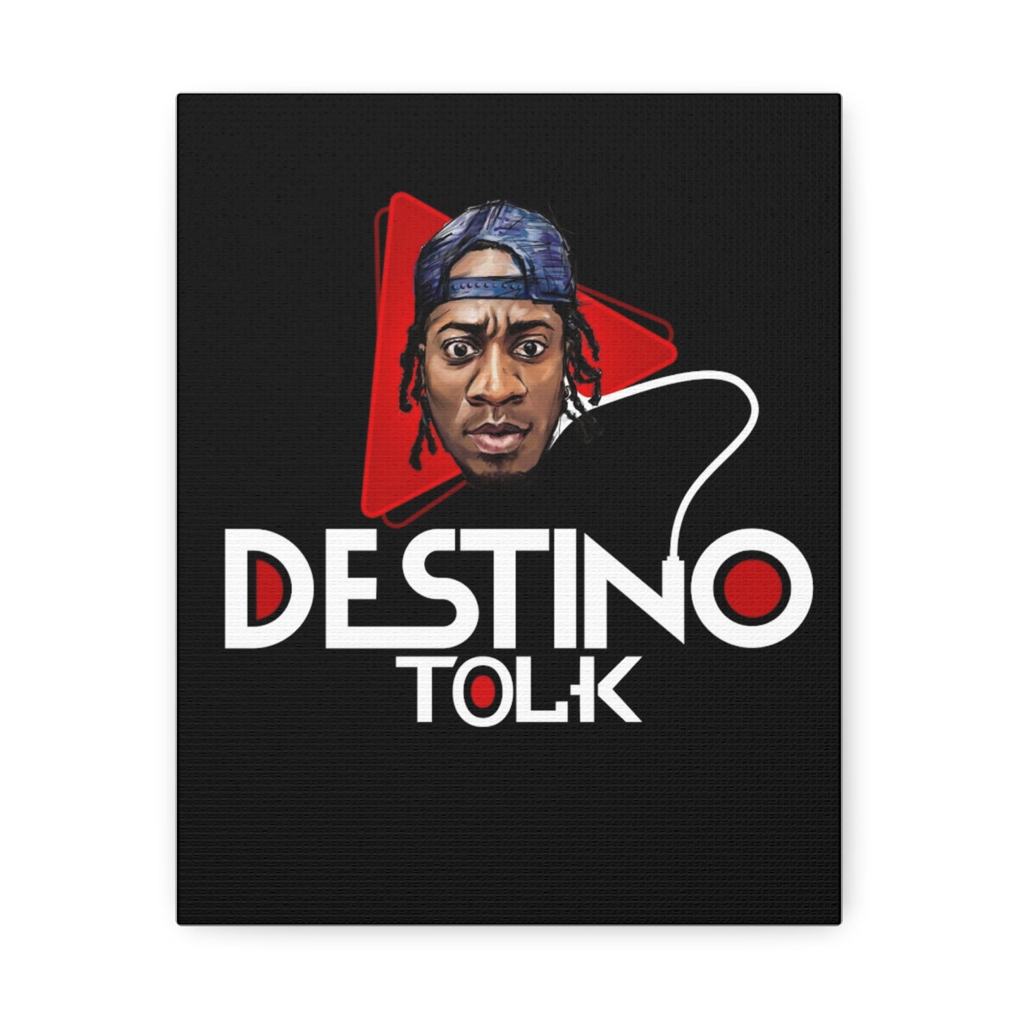 🎨 Lienzo Estirado Oficial de Destino Tolk 🎨