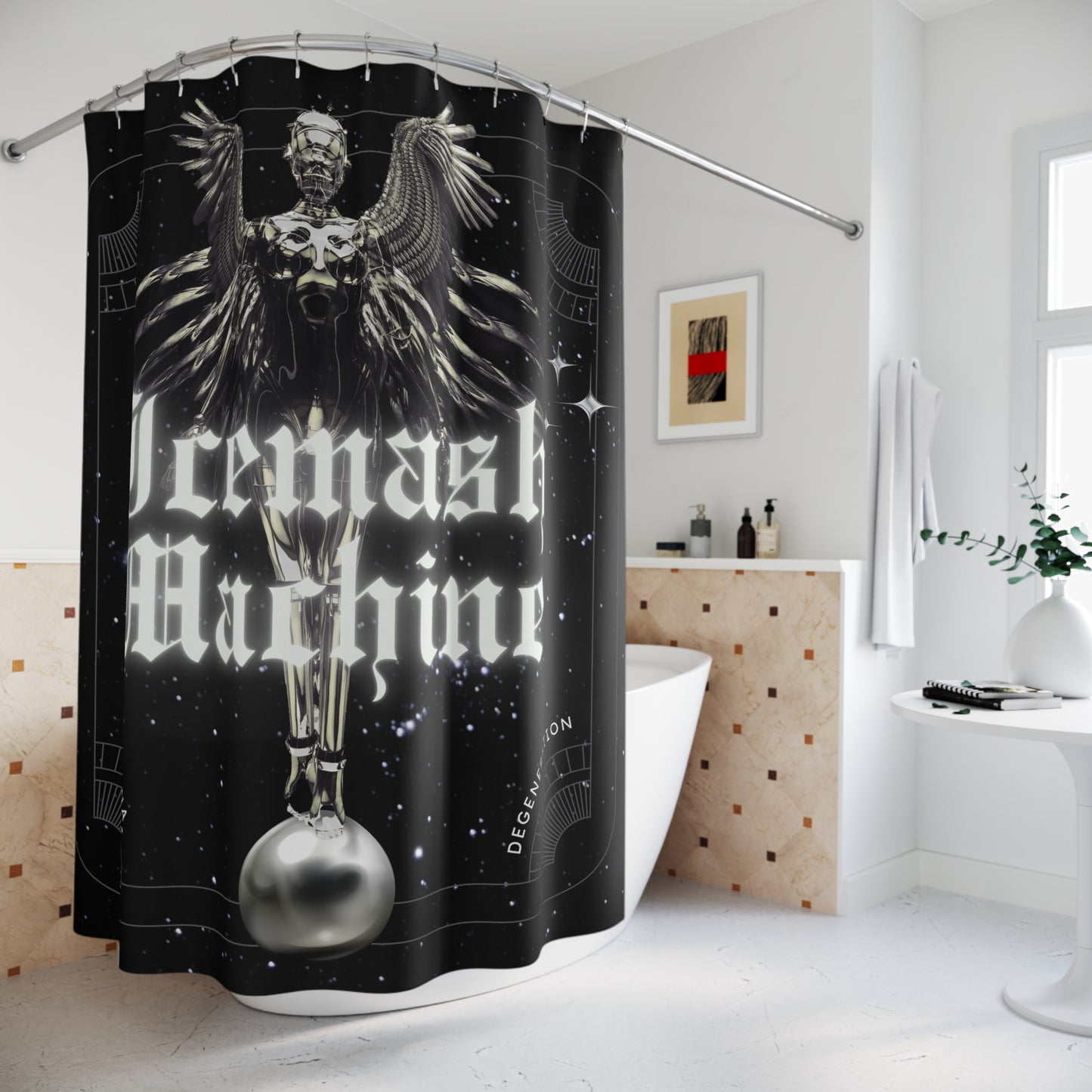 🔥 ICEMASH MACHINE 🔥 Shower Curtain | 💀 Make Your Bathroom Metal 💀