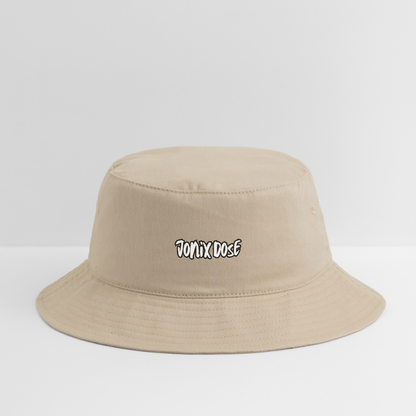 🎥 Jonix Dose x Bucket Hat – El Estilo Retro de Cuba que Necesitas 🌴 - cream