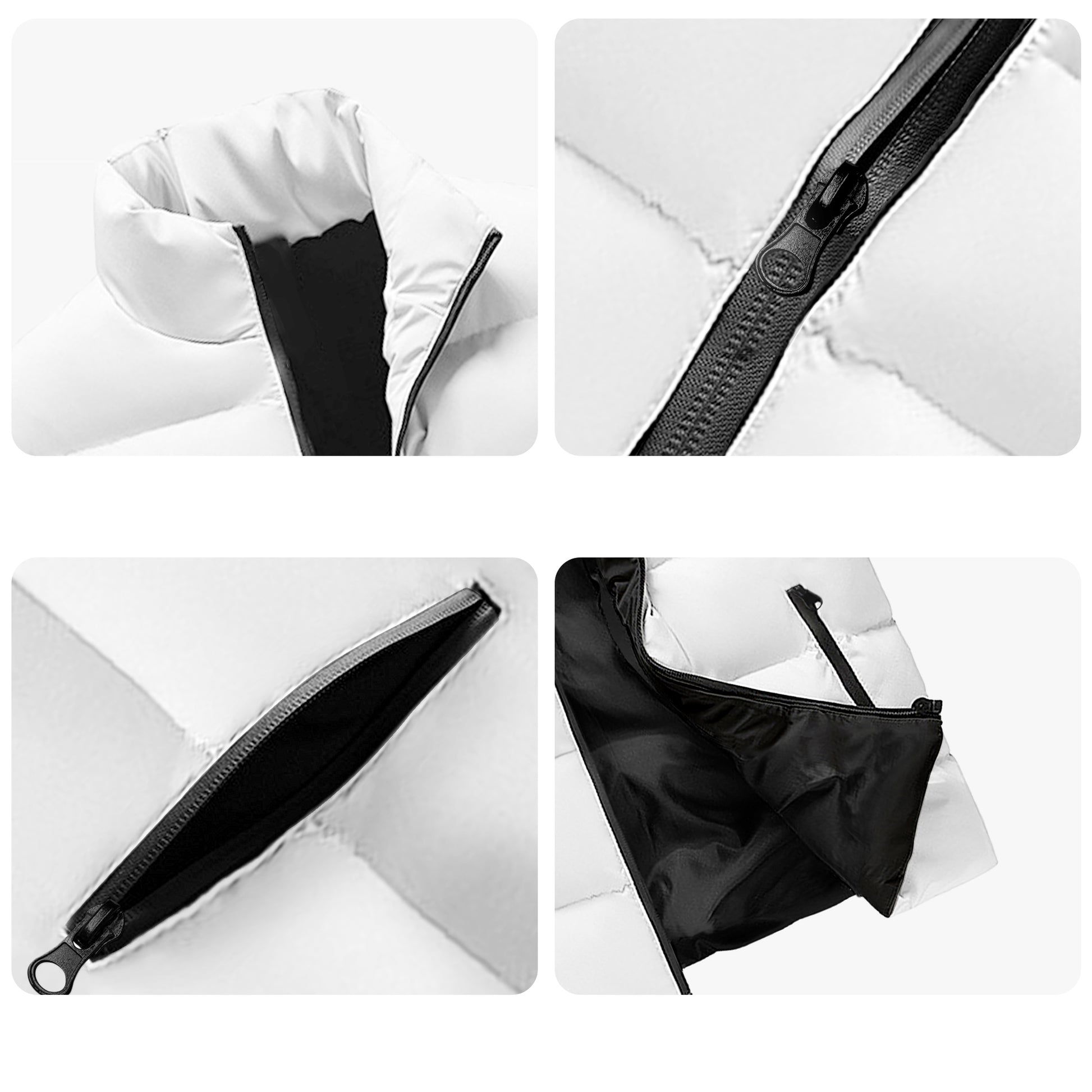 Unisex Zip-Up Puffer Vest  Everyday Warmth