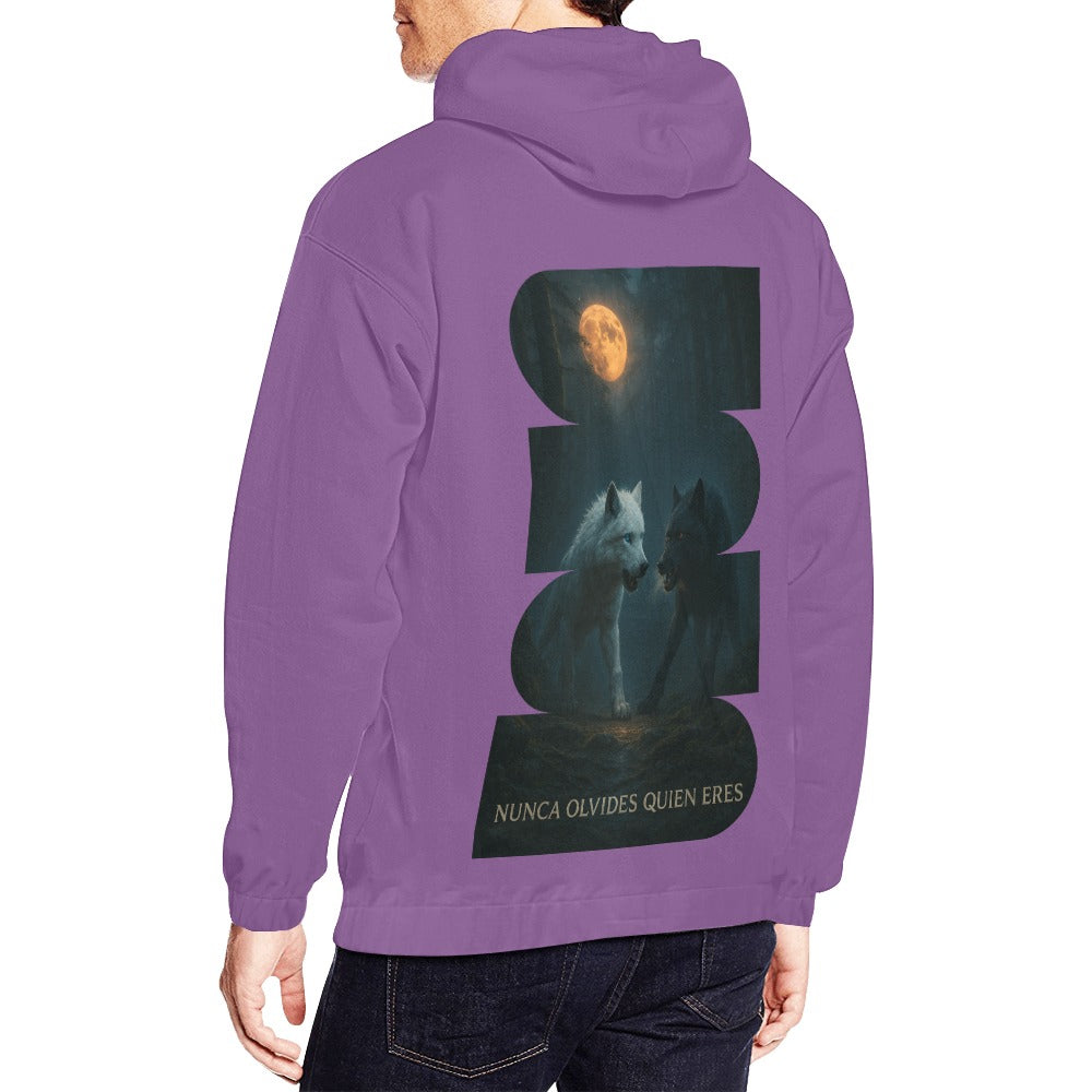Hoodie Luvrein “Nunca Olvides Quién Eres” – Fuerza con Propósito