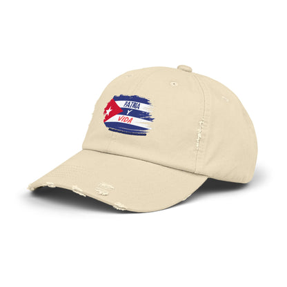 🧢 Gorra Distressed de Alain Paparazzi Cubano 🧢