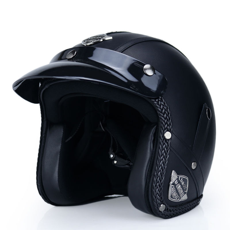 Optimize product title: Retro Male Motorcycle Helmet