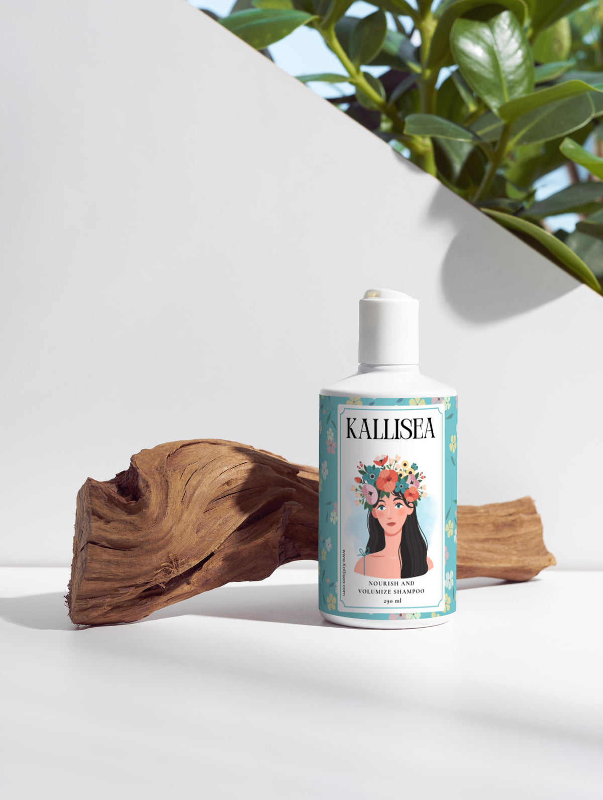 Kallisea Nourish & Volumize Shampoo – Strengthening Hair Cleanser with Wheat Protein & Betaine for Dry Ends, Adds Volume & Softness – For All Hair Types