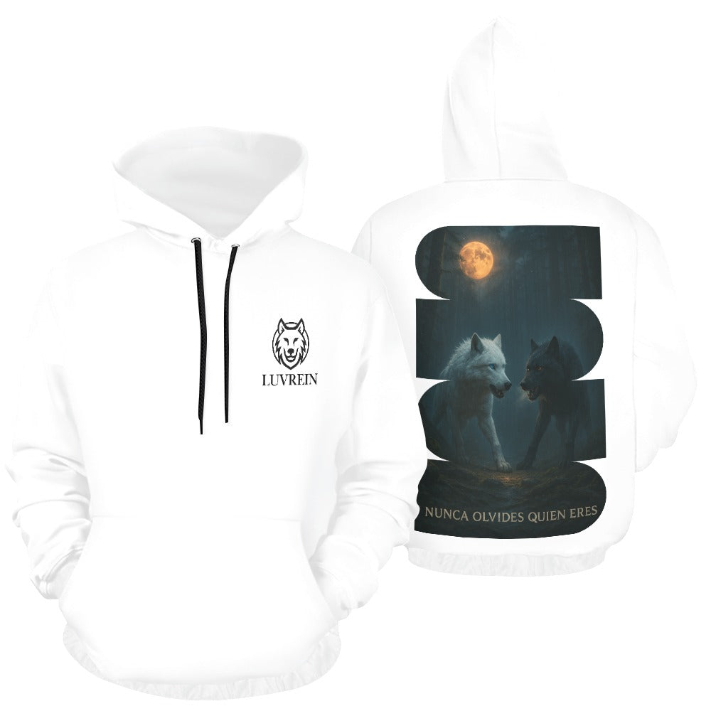 Hoodie Luvrein “Nunca Olvides Quién Eres” – Fuerza con Propósito