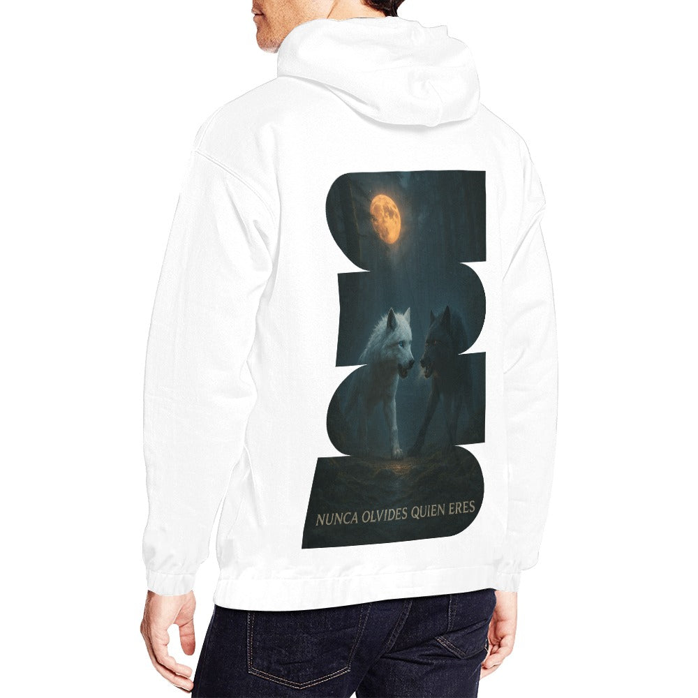 Hoodie Luvrein “Nunca Olvides Quién Eres” – Fuerza con Propósito