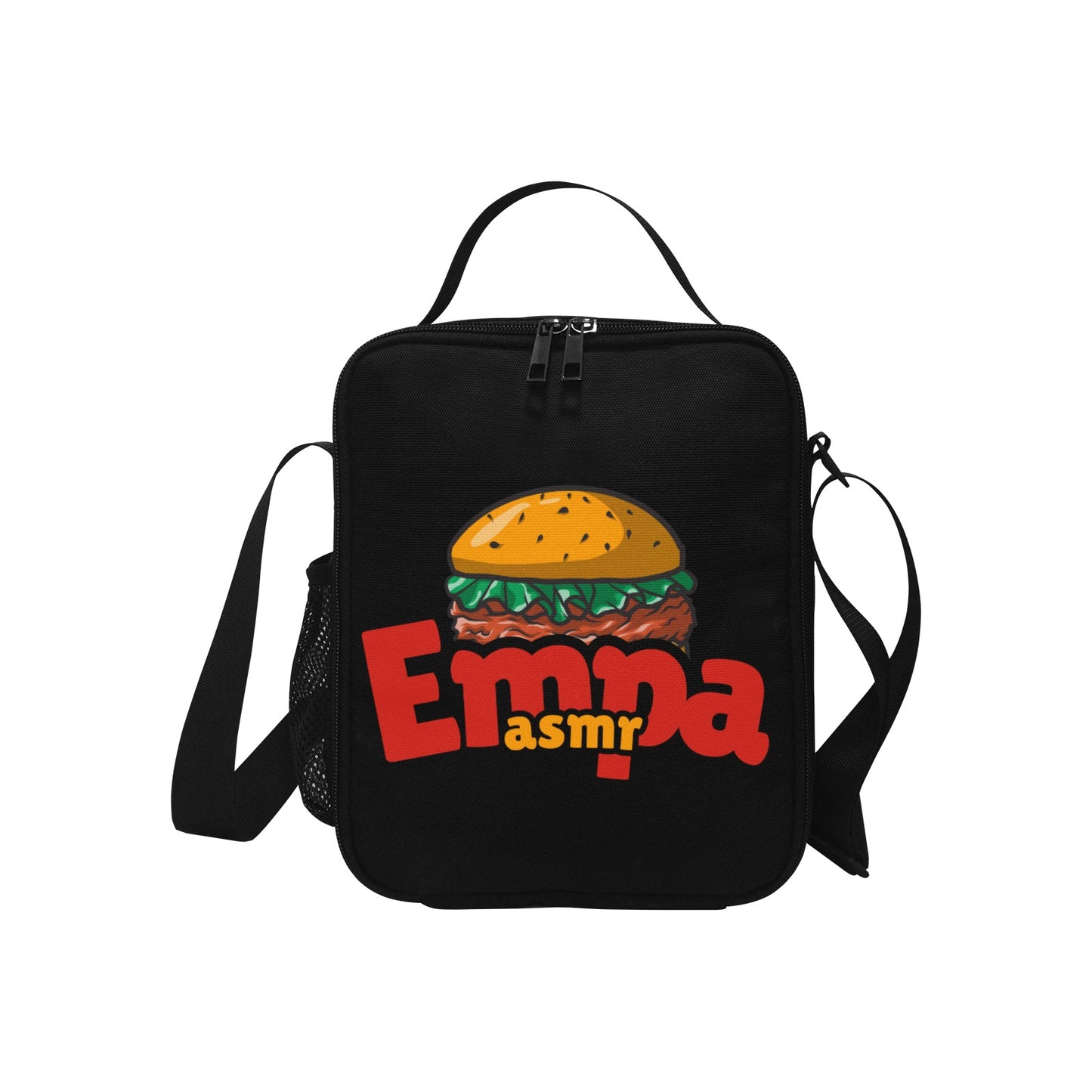 Empa ASMR Crossbody Lunch Bag for Kids (1722)  Durable 1200D Nylon, Insulated, with Detachable Shoulder Strap & Top Handle