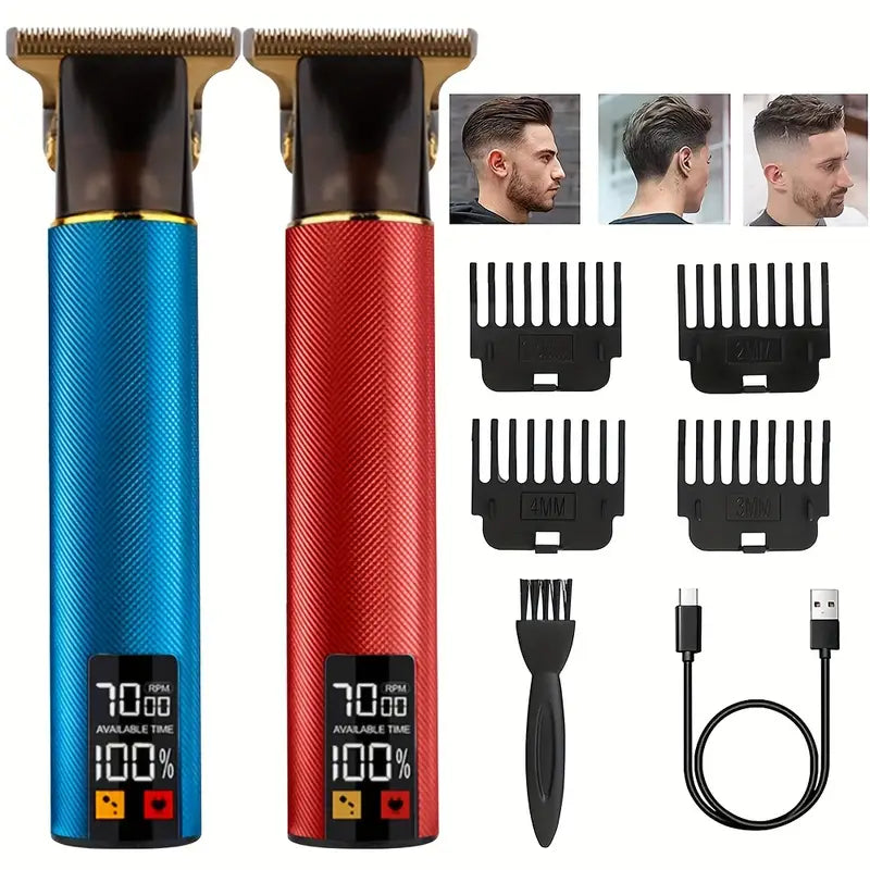 T9 Vintage Electric Hair Clipper Machine Rechargeable Man Shaver Hair Trimmer