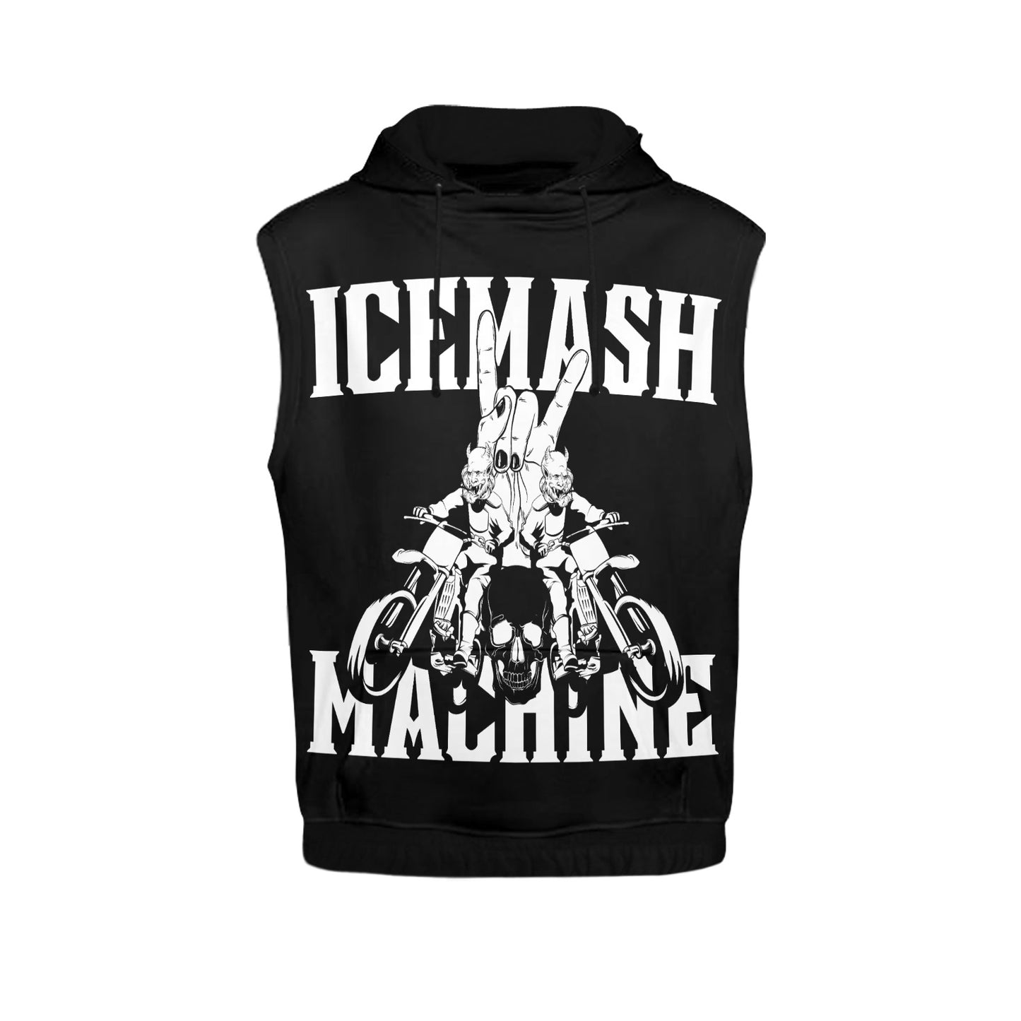 ICEMASH MACHINE | Men’s Sleeveless Hoodie