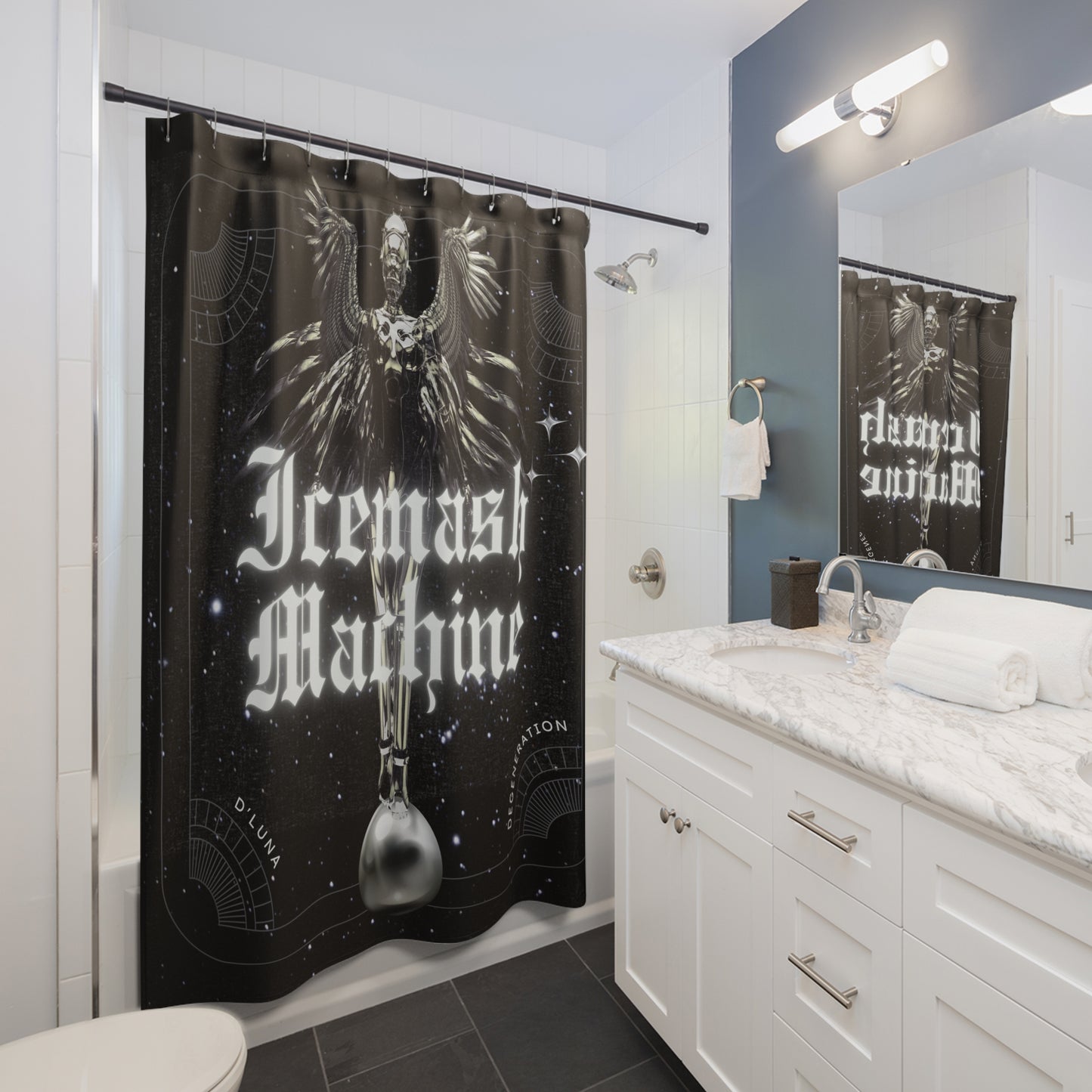 🔥 ICEMASH MACHINE 🔥 Shower Curtain | 💀 Make Your Bathroom Metal 💀