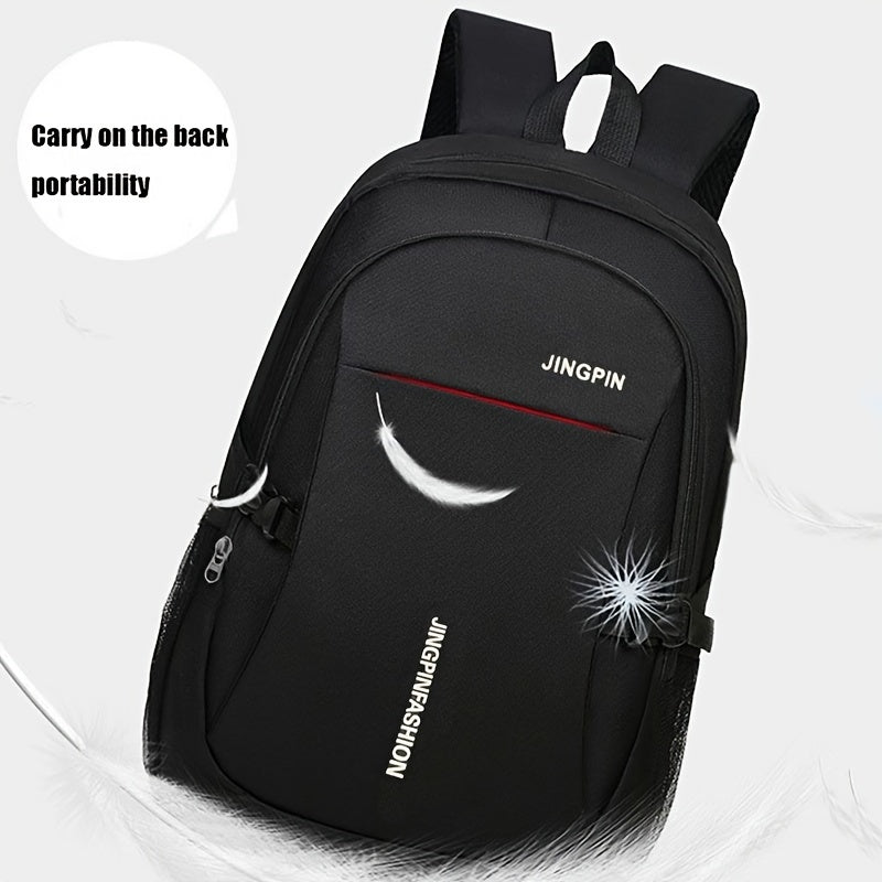 Large Capacity Leisure Schoolbag Simple Backpack for Travel Short and Eye Catching Design