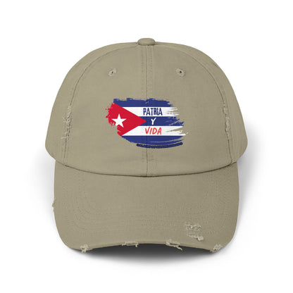 🧢 Gorra Distressed de Alain Paparazzi Cubano 🧢