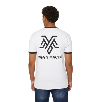 👕 Camiseta Unisex Estilo Ringer - Edición Especial Yaga & Mackie 🎶