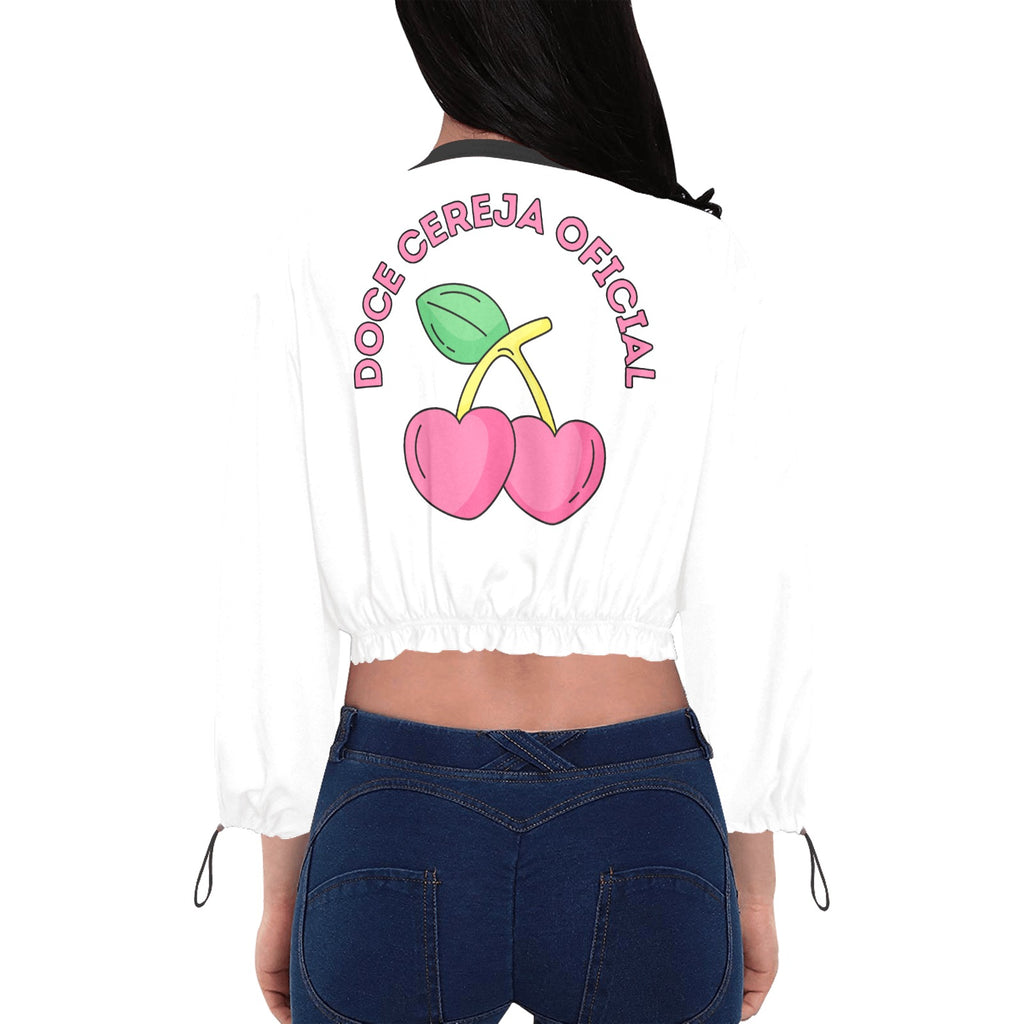 Women’s Chiffon Cropped Jacket – Doce Cereja Oficial
