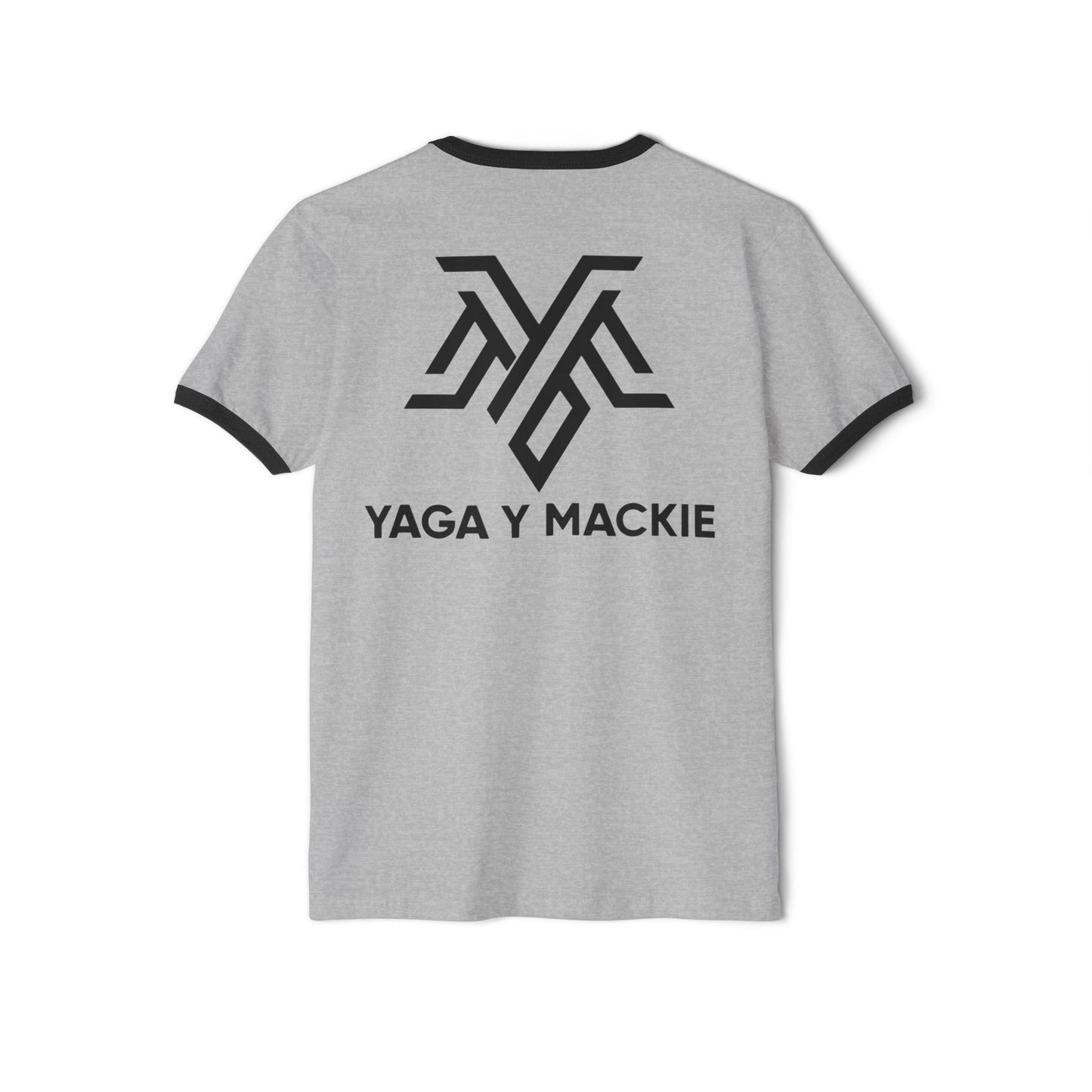 👕 Camiseta Unisex Estilo Ringer - Edición Especial Yaga & Mackie 🎶