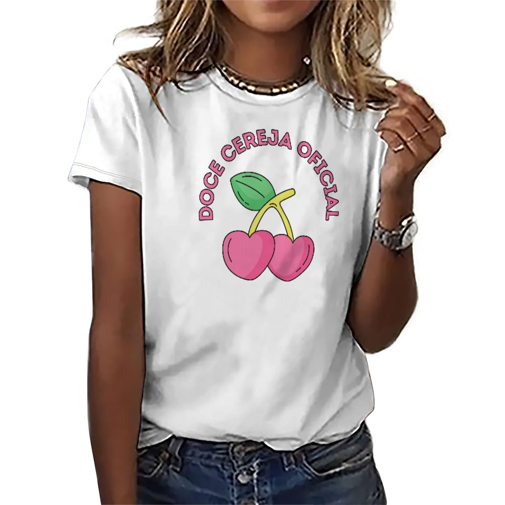 Women’s Statement T-Shirt  Doce Cereja Oficial