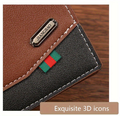 New Men's Fashion Casual Money Clip and Coins Purse