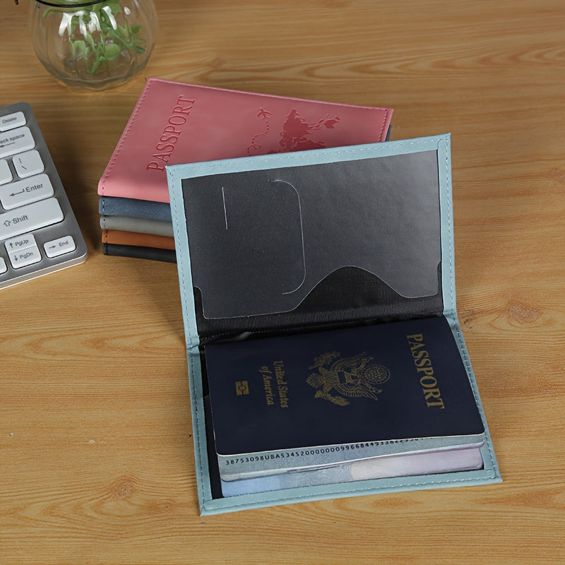 RFID Blocking Passport Holder - Secure and Stylish Travel Wallet