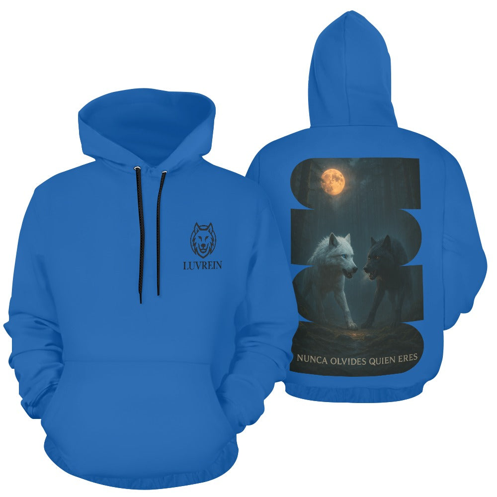 Hoodie Luvrein “Nunca Olvides Quién Eres” – Fuerza con Propósito