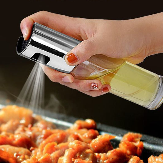 Stainless Steel Olive Oil Sprayer Precision & Convenience for Cooking & Grilling