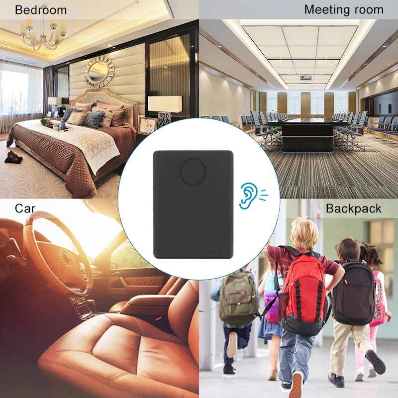 Acoustic Alarm Mini GSM Listening Device Quad Band Voice Surveillance System with Two-Way Auto Answer Feature