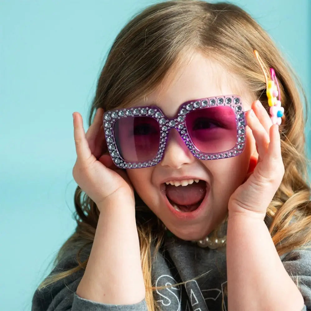 Crystal Children Sunglasses - Trendy Retro Fashion