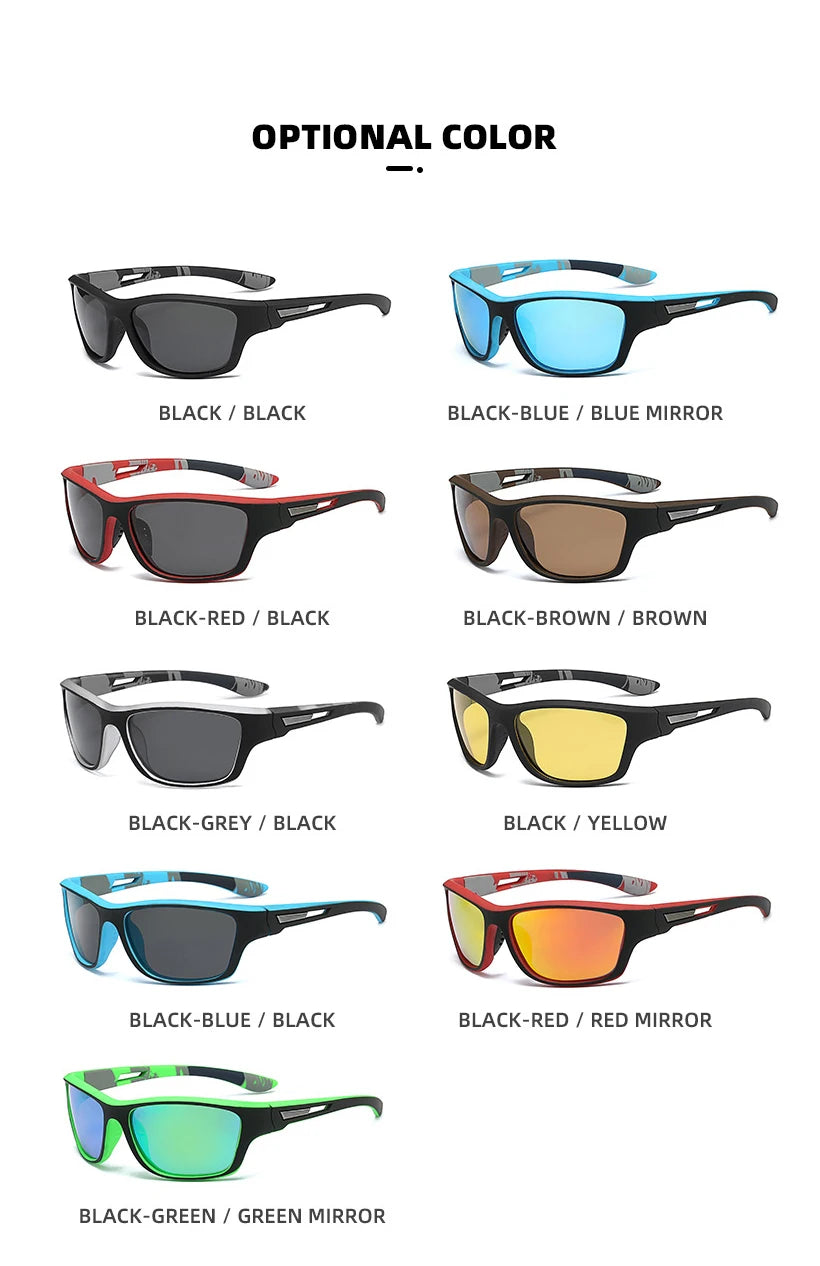 2023 High Definition Polarized Sunglasses for Men and Women - Outdoor Sports and Fishing Eyewear