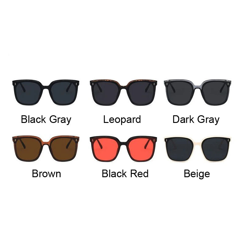 New Small Square Sunglasses - Retro Candy Colors for Women