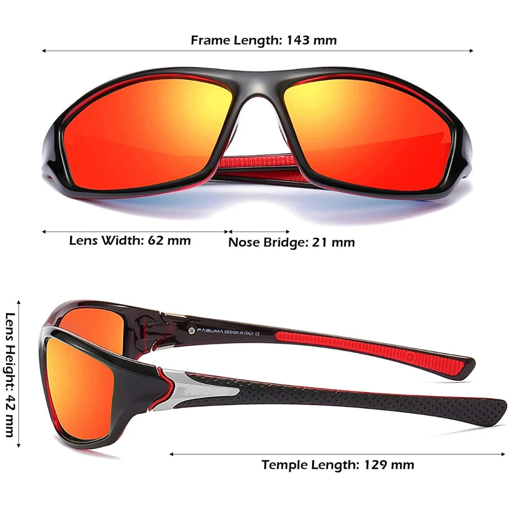 2023 High Definition Polarized Sunglasses for Men and Women - Outdoor Sports and Fishing Eyewear