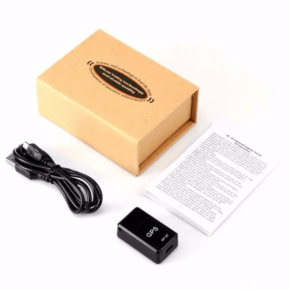 Mini Magnetic Car Vehicle GSM GPRS GPS Tracker Locator Real Time Tracking Portable Car GPS Trackers GF-07 Tracking Device