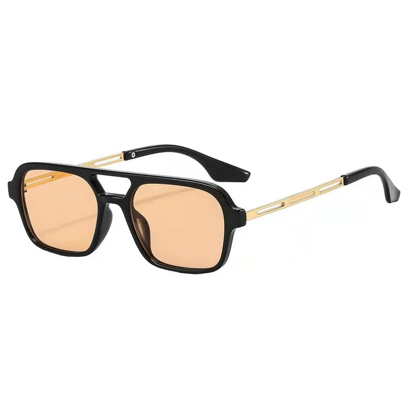 New Small Square Sunglasses - Retro Candy Colors for Women