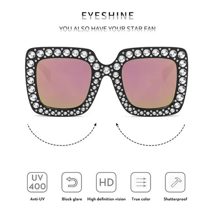 Crystal Children Sunglasses - Trendy Retro Fashion