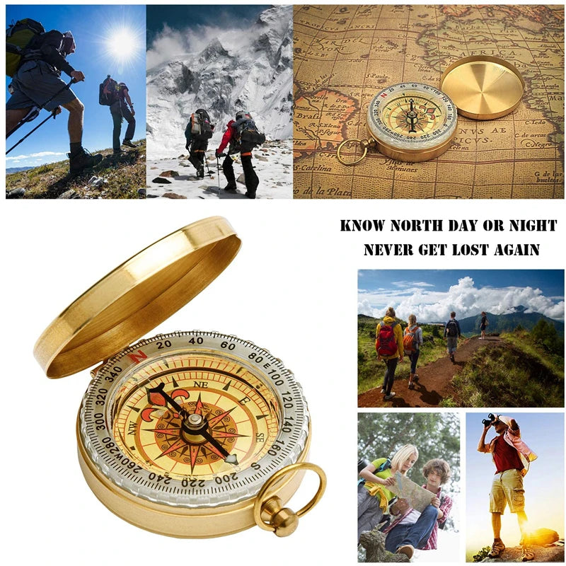 Waterproof Outdoor Compass for Hiking Camping and Orienteering Perfect Navigation Tool for Scout Kids