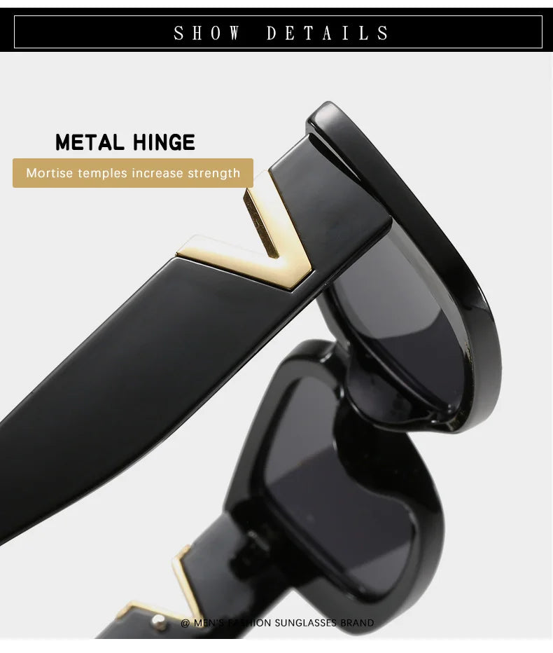 Retro Cool Small Frame Cat Eye Sunglasses - Luxury Fashion for Men and Women