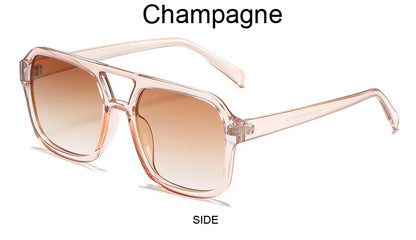 Fashion Square Sunglasses for Women - Classic Outdoor Eyewear