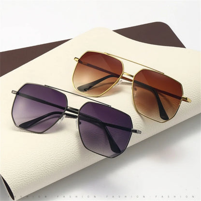 Fashion Men Sunglasses Pilot Classic Driving Sun Glasses Metal Frame Mirror Leisure Fishing Business Women Night Vision Eyewear