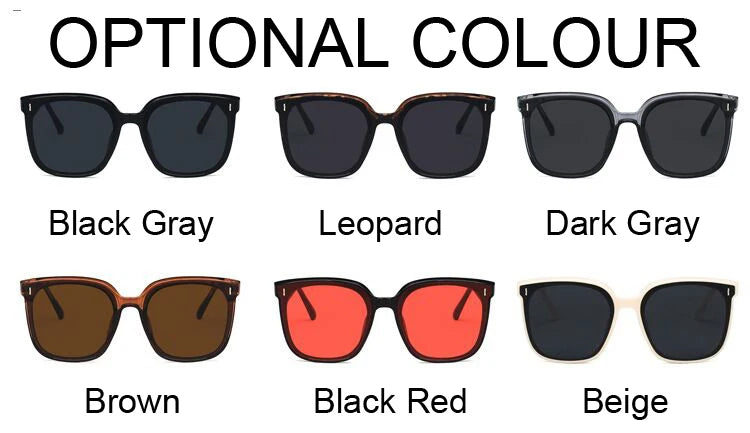 New Small Square Sunglasses - Retro Candy Colors for Women