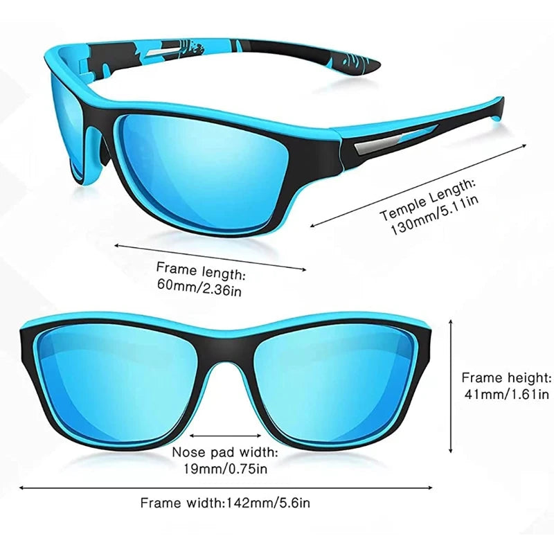 2023 High Definition Polarized Sunglasses for Men and Women - Outdoor Sports and Fishing Eyewear