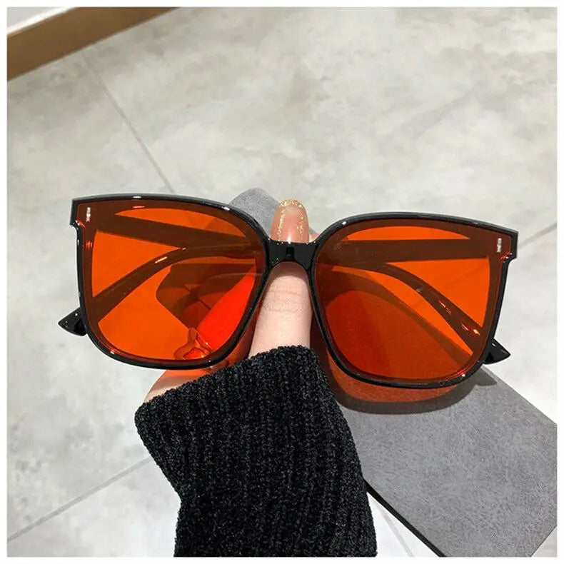 New Small Square Sunglasses - Retro Candy Colors for Women