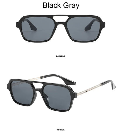 Rectangle Fashion Sunglasses for Women - Basic Classic Design