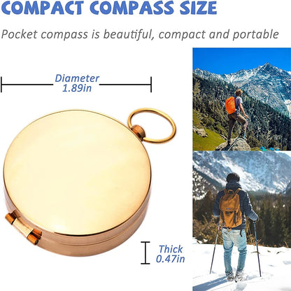 Waterproof Outdoor Compass for Hiking Camping and Orienteering Perfect Navigation Tool for Scout Kids